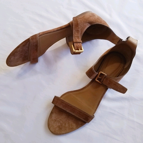 Chloe ‎ Tan Suede Strap sandals 39
